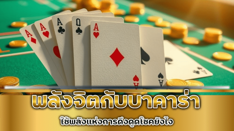 พลังจิตกับบาคาร่า ROYAL99 ใช้พลังแห่งการดึงดูดโชคยังไง